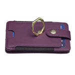 BFK03 Metal Ring Card Bag Mobile Phone Back Sticker