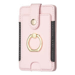 BFK03 Metal Ring Card Bag Mobile Phone Back Sticker