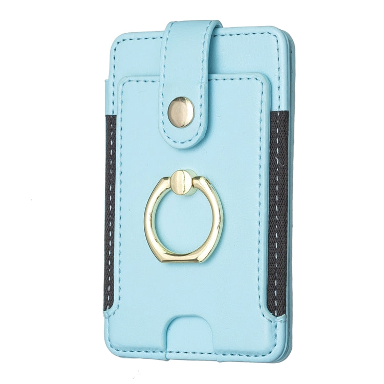 BFK03 Metal Ring Card Bag Mobile Phone Back Sticker