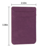 BFK13 Frosted Card Bag Mobile Phone Back Sticker