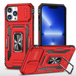 เคสโทรศัพท์เกราะ PC + TPU พร้อมชิลด์กล้อง สำหรับ iPhone 16 Pro, สำหรับ iPhone 16 Plus, สำหรับ iPhone 16, สำหรับ iPhone 15 Pro Max, สำหรับ iPhone 15 Pro, สำหรับ iPhone 15 Plus