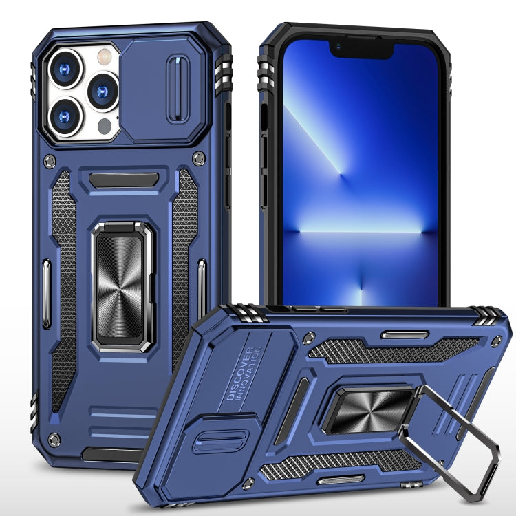เคสโทรศัพท์เกราะ PC + TPU พร้อมชิลด์กล้อง สำหรับ iPhone 16 Pro, สำหรับ iPhone 16 Plus, สำหรับ iPhone 16, สำหรับ iPhone 15 Pro Max, สำหรับ iPhone 15 Pro, สำหรับ iPhone 15 Plus