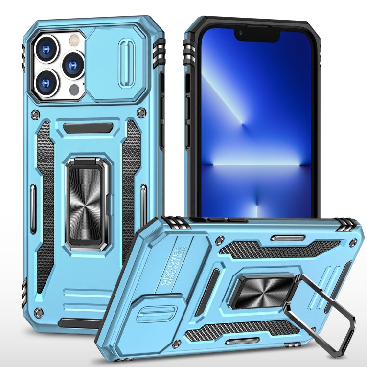 เคสโทรศัพท์เกราะ PC + TPU พร้อมชิลด์กล้อง สำหรับ iPhone 16 Pro, สำหรับ iPhone 16 Plus, สำหรับ iPhone 16, สำหรับ iPhone 15 Pro Max, สำหรับ iPhone 15 Pro, สำหรับ iPhone 15 Plus