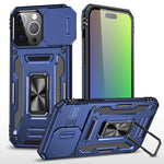 เคสโทรศัพท์เกราะ PC + TPU พร้อมชิลด์กล้อง สำหรับ iPhone 16 Pro, สำหรับ iPhone 16 Plus, สำหรับ iPhone 16, สำหรับ iPhone 15 Pro Max, สำหรับ iPhone 15 Pro, สำหรับ iPhone 15 Plus