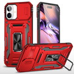 เคสโทรศัพท์เกราะ PC + TPU พร้อมชิลด์กล้อง สำหรับ iPhone 16 Pro, สำหรับ iPhone 16 Plus, สำหรับ iPhone 16, สำหรับ iPhone 15 Pro Max, สำหรับ iPhone 15 Pro, สำหรับ iPhone 15 Plus