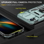 เคสโทรศัพท์เกราะ PC + TPU พร้อมชิลด์กล้อง สำหรับ iPhone 17e / 16e, สำหรับ iPhone 17 Pro Max, สำหรับ iPhone 17 Pro, สำหรับ iPhone 17, สำหรับ iPhone Air, สำหรับ iPhone 16 Pro Max