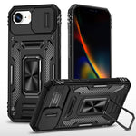 เคสโทรศัพท์เกราะ PC + TPU พร้อมชิลด์กล้อง สำหรับ iPhone 17e / 16e, สำหรับ iPhone 17 Pro Max, สำหรับ iPhone 17 Pro, สำหรับ iPhone 17, สำหรับ iPhone Air, สำหรับ iPhone 16 Pro Max