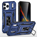 เคสโทรศัพท์เกราะ PC + TPU พร้อมชิลด์กล้อง สำหรับ iPhone 17e / 16e, สำหรับ iPhone 17 Pro Max, สำหรับ iPhone 17 Pro, สำหรับ iPhone 17, สำหรับ iPhone Air, สำหรับ iPhone 16 Pro Max