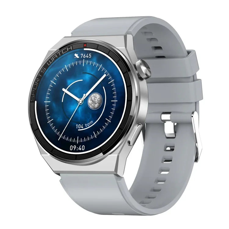 นาฬิกาอัจฉริยะ KT62 หน้าจอกลม TFT ขนาด 1.36 นิ้ว รองรับการโทร Bluetooth/ตรวจวัดออกซิเจนในเลือด พร้อมสายซิลิโคน, สายหนัง, สายเหล็ก