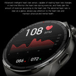 นาฬิกาอัจฉริยะ KT62 หน้าจอกลม TFT ขนาด 1.36 นิ้ว รองรับการโทร Bluetooth/ตรวจวัดออกซิเจนในเลือด พร้อมสายซิลิโคน, สายหนัง, สายเหล็ก