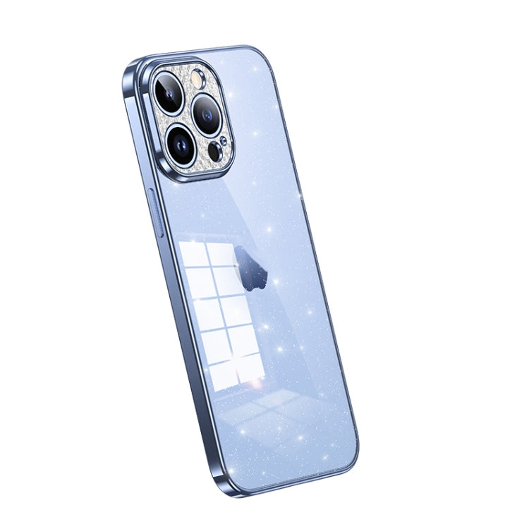 SULADA Electroplated Transparent Glittery TPU Phone Case, For iPhone 12 Pro Max, For iPhone 11