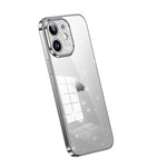 SULADA Electroplated Transparent Glittery TPU Phone Case, For iPhone 12 Pro Max, For iPhone 11