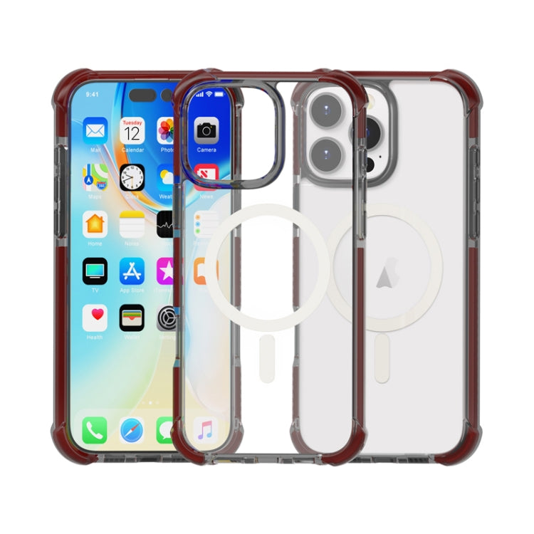 เคสโทรศัพท์อะคริลิกกันกระแทกแม่เหล็ก Magsafe สำหรับ iPhone 16 Pro Max, สำหรับ iPhone 16 Pro, สำหรับ iPhone 16 Plus, สำหรับ iPhone 16, สำหรับ iPhone 15 Pro Max