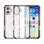 เคสโทรศัพท์อะคริลิกกันกระแทกแม่เหล็ก Magsafe สำหรับ iPhone 16 Pro Max, สำหรับ iPhone 16 Pro, สำหรับ iPhone 16 Plus, สำหรับ iPhone 16, สำหรับ iPhone 15 Pro Max