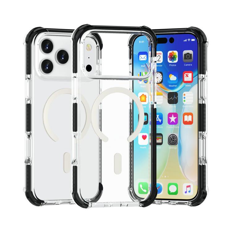 เคสโทรศัพท์อะคริลิกกันกระแทกแม่เหล็ก Magsafe สำหรับ iPhone 17e / 16e, สำหรับ iPhone 17 Pro Max, สำหรับ iPhone 17 Pro, สำหรับ iPhone 17, สำหรับ iPhone Air