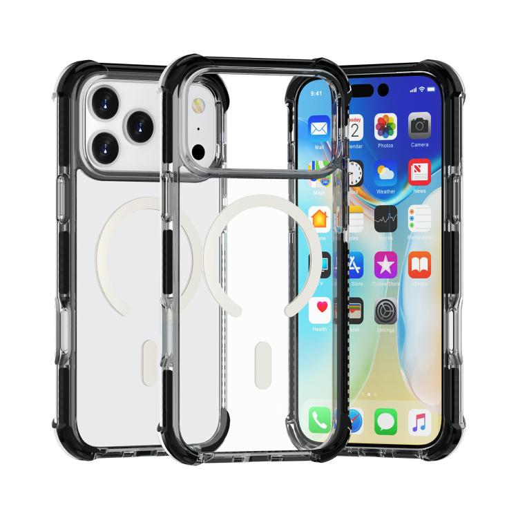 เคสโทรศัพท์อะคริลิกกันกระแทกแม่เหล็ก Magsafe สำหรับ iPhone 17e / 16e, สำหรับ iPhone 17 Pro Max, สำหรับ iPhone 17 Pro, สำหรับ iPhone 17, สำหรับ iPhone Air
