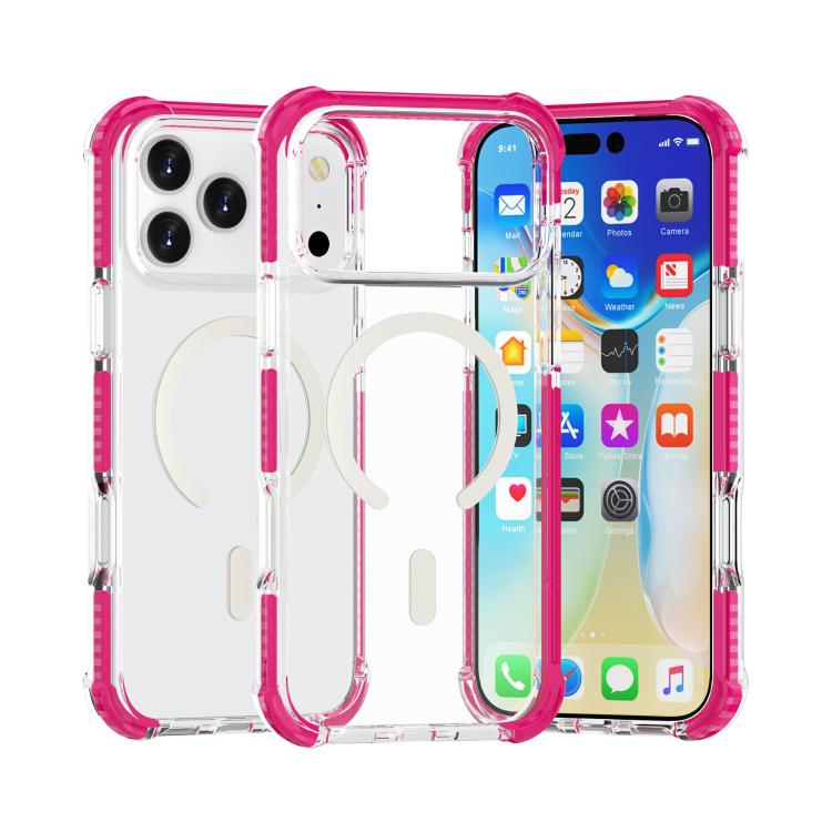 เคสโทรศัพท์อะคริลิกกันกระแทกแม่เหล็ก Magsafe สำหรับ iPhone 17e / 16e, สำหรับ iPhone 17 Pro Max, สำหรับ iPhone 17 Pro, สำหรับ iPhone 17, สำหรับ iPhone Air