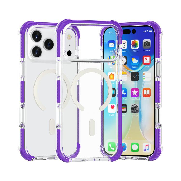 เคสโทรศัพท์อะคริลิกกันกระแทกแม่เหล็ก Magsafe สำหรับ iPhone 17e / 16e, สำหรับ iPhone 17 Pro Max, สำหรับ iPhone 17 Pro, สำหรับ iPhone 17, สำหรับ iPhone Air