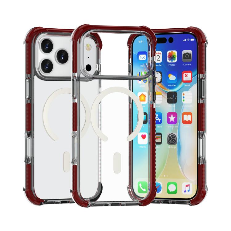 เคสโทรศัพท์อะคริลิกกันกระแทกแม่เหล็ก Magsafe สำหรับ iPhone 17e / 16e, สำหรับ iPhone 17 Pro Max, สำหรับ iPhone 17 Pro, สำหรับ iPhone 17, สำหรับ iPhone Air