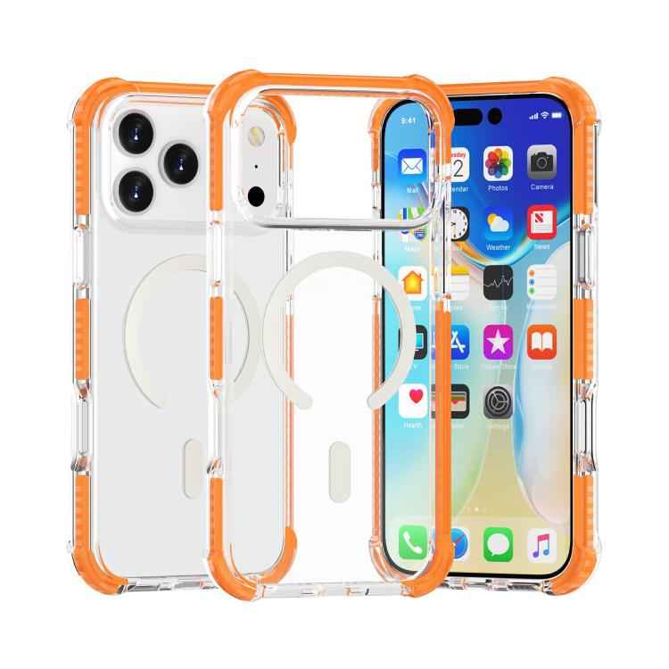 เคสโทรศัพท์อะคริลิกกันกระแทกแม่เหล็ก Magsafe สำหรับ iPhone 17e / 16e, สำหรับ iPhone 17 Pro Max, สำหรับ iPhone 17 Pro, สำหรับ iPhone 17, สำหรับ iPhone Air