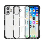 เคสโทรศัพท์อะคริลิกกันกระแทกแม่เหล็ก Magsafe สำหรับ iPhone 17e / 16e, สำหรับ iPhone 17 Pro Max, สำหรับ iPhone 17 Pro, สำหรับ iPhone 17, สำหรับ iPhone Air