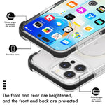 เคสโทรศัพท์อะคริลิกกันกระแทกแม่เหล็ก Magsafe สำหรับ iPhone 17e / 16e, สำหรับ iPhone 17 Pro Max, สำหรับ iPhone 17 Pro, สำหรับ iPhone 17, สำหรับ iPhone Air