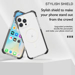เคสโทรศัพท์อะคริลิกกันกระแทกแม่เหล็ก Magsafe สำหรับ iPhone 17e / 16e, สำหรับ iPhone 17 Pro Max, สำหรับ iPhone 17 Pro, สำหรับ iPhone 17, สำหรับ iPhone Air