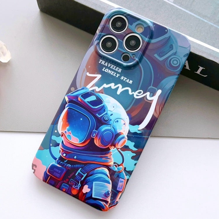 Painted Pattern Precise Hole PC Phone Case, For iPhone 13 Pro