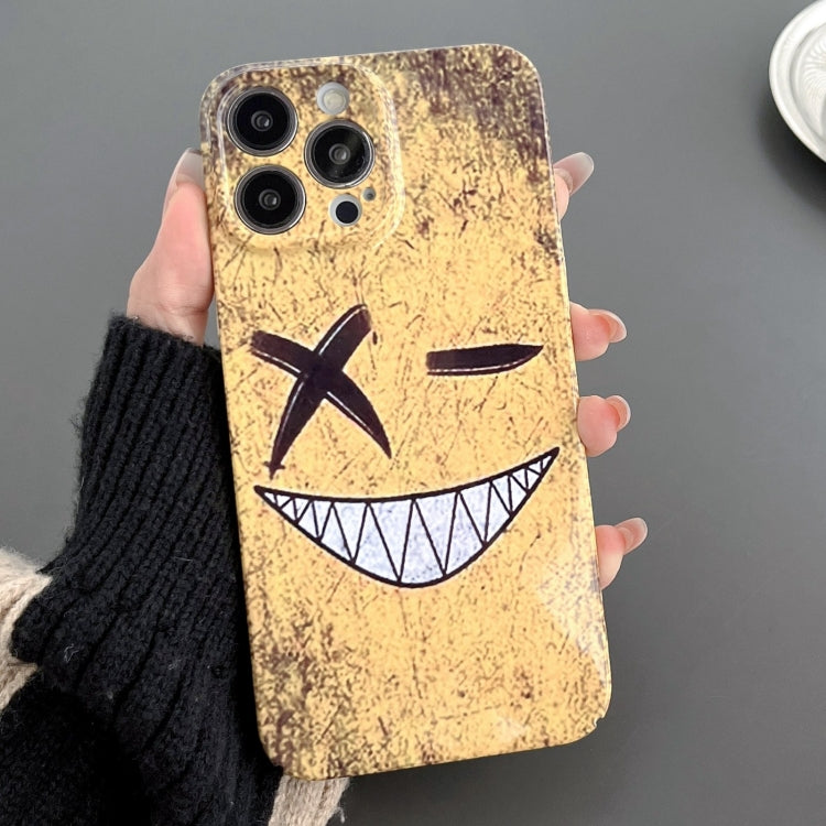Painted Pattern Precise Hole PC Phone Case, For iPhone 13 Pro