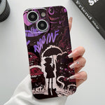 Painted Pattern Precise Hole PC Phone Case, For iPhone 13