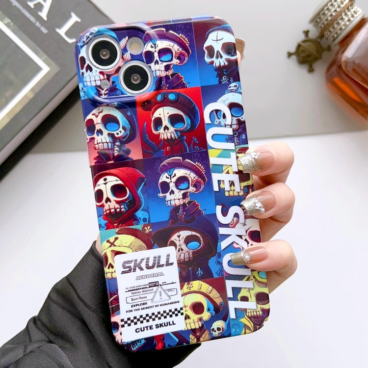 Painted Pattern Precise Hole PC Phone Case, For iPhone 13