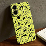 Painted Pattern Precise Hole PC Phone Case, For iPhone 12