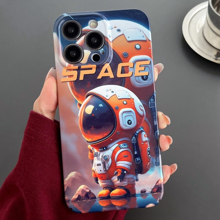 Painted Pattern Precise Hole PC Phone Case, For iPhone 12 Pro Max