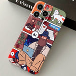 Painted Pattern Precise Hole PC Phone Case, For iPhone 11 Pro Max