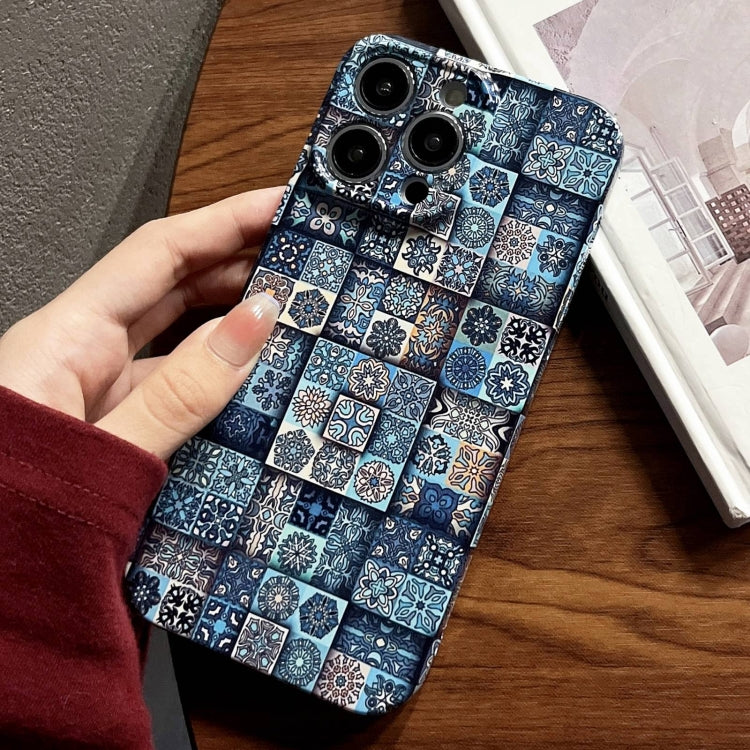Painted Pattern Precise Hole PC Phone Case, For iPhone 11 Pro