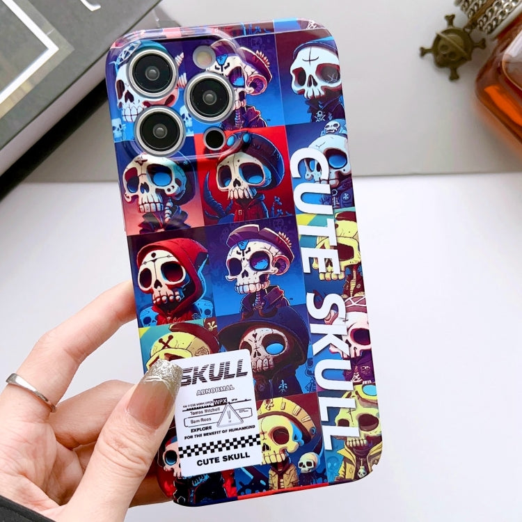 Painted Pattern Precise Hole PC Phone Case, For iPhone 11 Pro