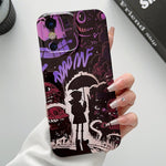 Painted Pattern Precise Hole PC Phone Case, For iPhone X / XS