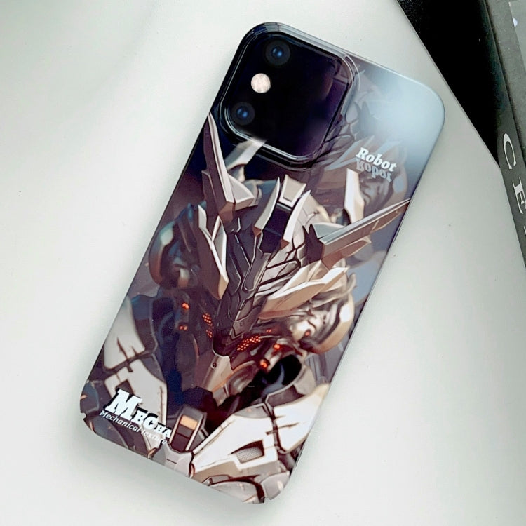 Painted Pattern Precise Hole PC Phone Case, For iPhone XS Max