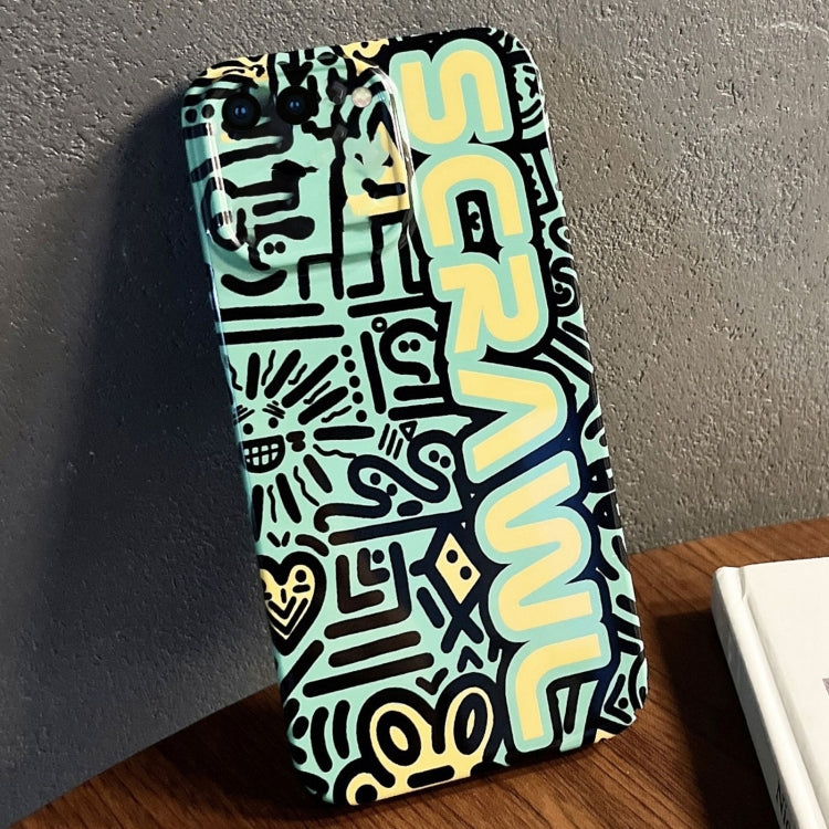 Painted Pattern Precise Hole PC Phone Case, For iPhone 8 Plus / 7 Plus