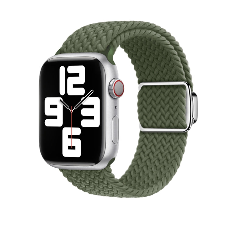 Nylon Loop Magnetic Buckle Watch Band, For Apple Watch 4 44mm, For Apple Watch Series 4 40mm