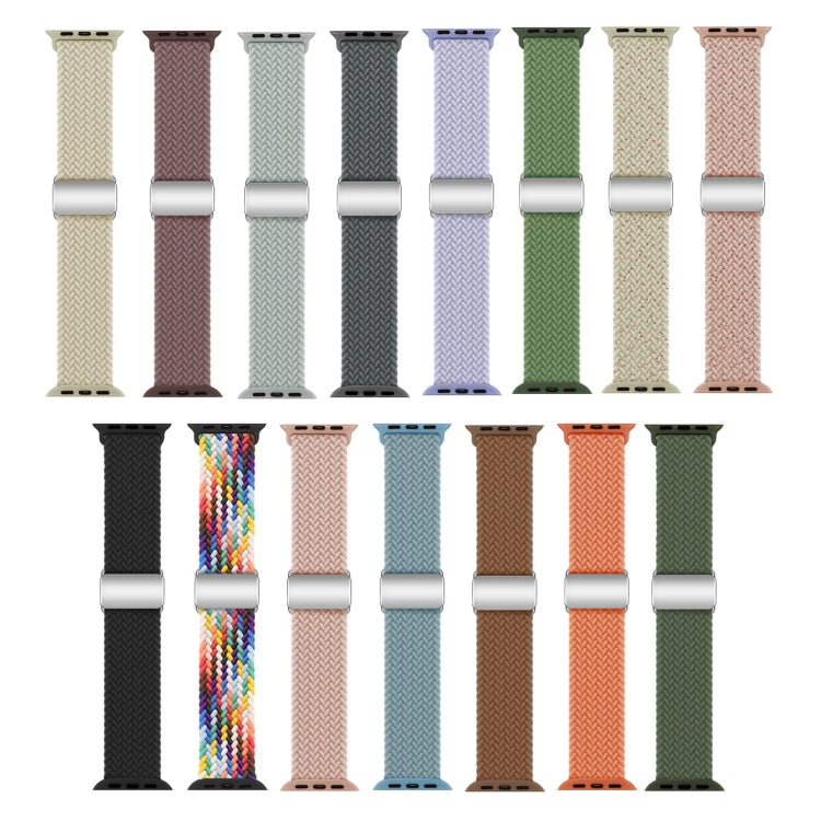 Nylon Loop Magnetic Buckle Watch Band, For Apple Watch SE 40mm, For Apple Watch SE 44mm