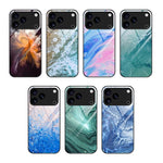 เคสโทรศัพท์กระจกลายหินอ่อน สำหรับ iPhone 17 Pro Max, สำหรับ iPhone 17 Pro, สำหรับ iPhone 17, สำหรับ iPhone Air, สำหรับ iPhone 15 Pro Max, สำหรับ iPhone 15 Pro