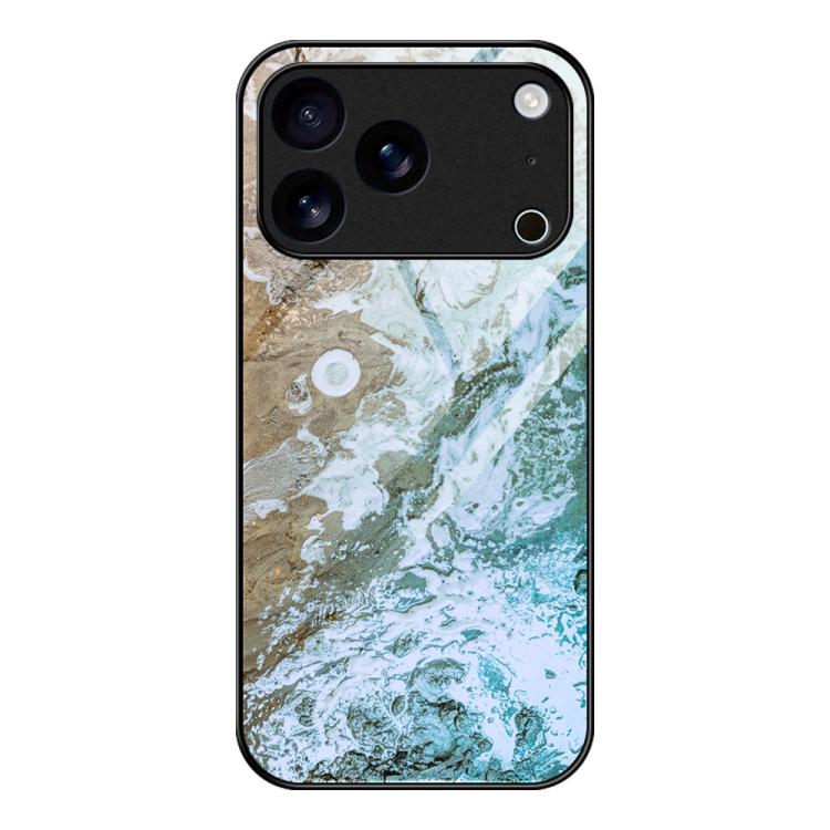 เคสโทรศัพท์กระจกลายหินอ่อน สำหรับ iPhone 17 Pro Max, สำหรับ iPhone 17 Pro, สำหรับ iPhone 17, สำหรับ iPhone Air, สำหรับ iPhone 15 Pro Max, สำหรับ iPhone 15 Pro