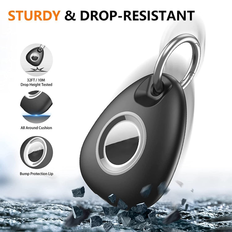 ปลอก TPU กันน้ำ กันตก กันหาย 2 ชิ้น สำหรับ AirTag รุ่นที่ 2 / AirTag รุ่นที่ 1