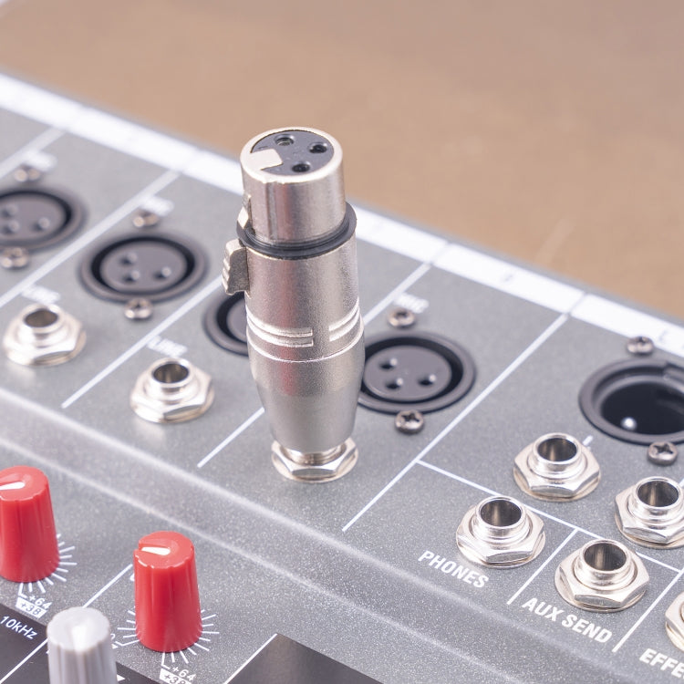อะแดปเตอร์ LZ1179 6.35 มม. 1/4 TRS ตัวผู้เป็น XLR 3 พิน ตัวเมีย, LZ1179
