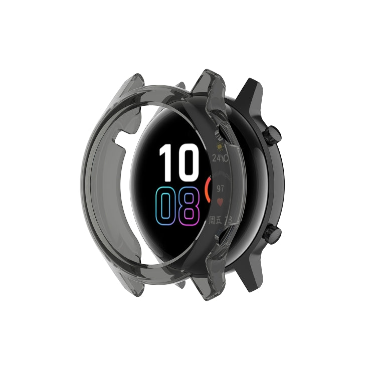 TPU Wrapped Empty Half Case Watch Case, For Huawei Honor Magic watch2 46mm, For Huawei Honor Magic watch2 42mm, For Garmin Venu
