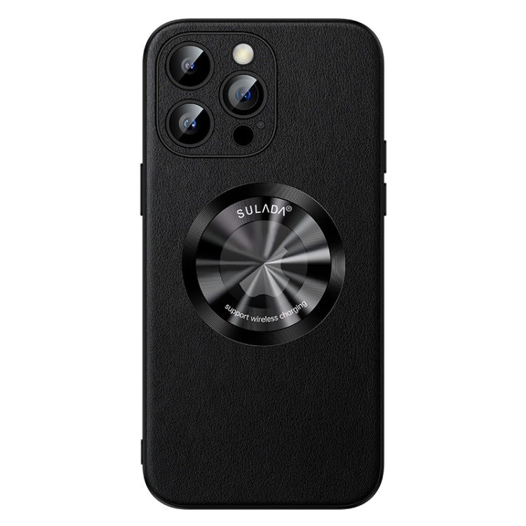 SULADA Microfiber Leather MagSafe Magnetic Phone Case, For iPhone 12 Pro Max, For iPhone 12 Pro