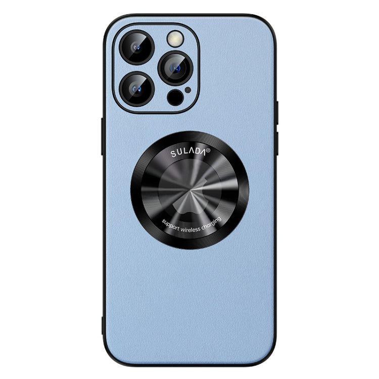 SULADA Microfiber Leather MagSafe Magnetic Phone Case, For iPhone 12 Pro Max, For iPhone 12 Pro