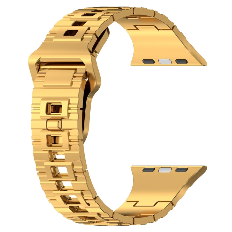 Square Buckle Armor Style Silicone Watch Band, For Apple Watch 8 45mm, For Apple Watch SE 2022 40mm, For Apple Watch SE 2022 44mm