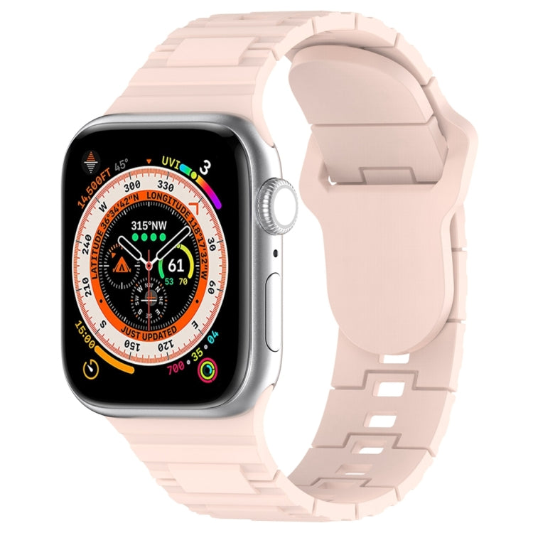 สายรัดนาฬิกาซิลิโคนสไตล์เกราะหัวเข็มขัดสี่เหลี่ยม สำหรับ Apple Watch 3 ขนาด 42 มม., สำหรับ Apple Watch 2 ขนาด 42 มม., สำหรับ Apple Watch 2 ขนาด 38 มม.